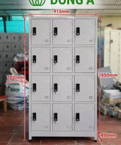 TỦ LOCKER 12 NGĂN 3 CỘT