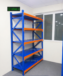 KỆ SẮT TRUNG TẢI BEAM Z , TẢI TRỌNG 300KG/ TẦNG , KÍCH THƯỚC CAO 2M x RỘNG 0.6M x DÀI 2M (5 MÂM)