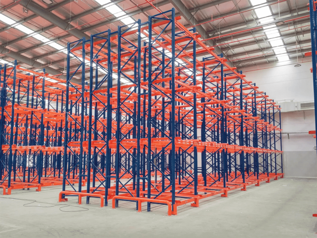 Dự án lắp đặt hệ thống kệ Double Deep mật độ cao của Kệ Sắt Đông Á