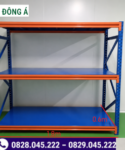 Kệ Trung Tải 300kg/ tầng : Cao 1.5m x Rộng 0.6m x Dài 1.8m ( 3 mâm )